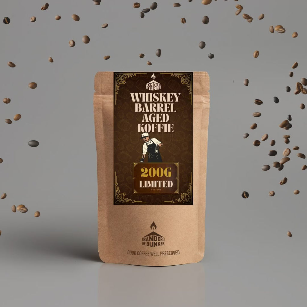 Whiskey Barrel Aged koffie