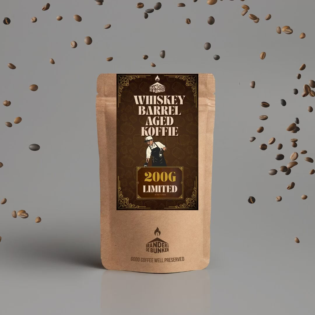 Whiskey Barrel Aged koffie