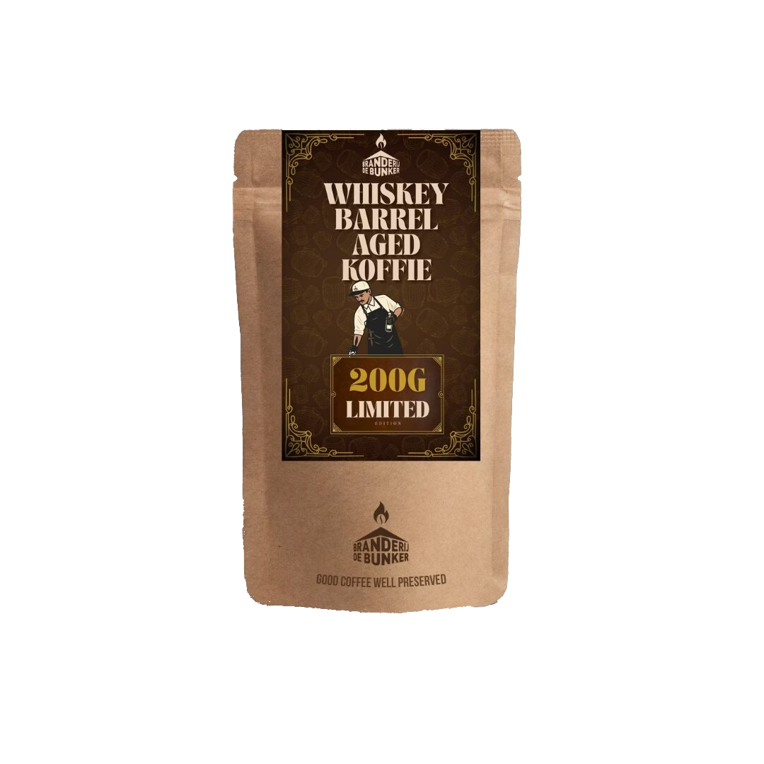 Whiskey Barrel Aged koffie