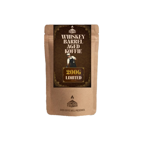 Whiskey Barrel Aged koffie