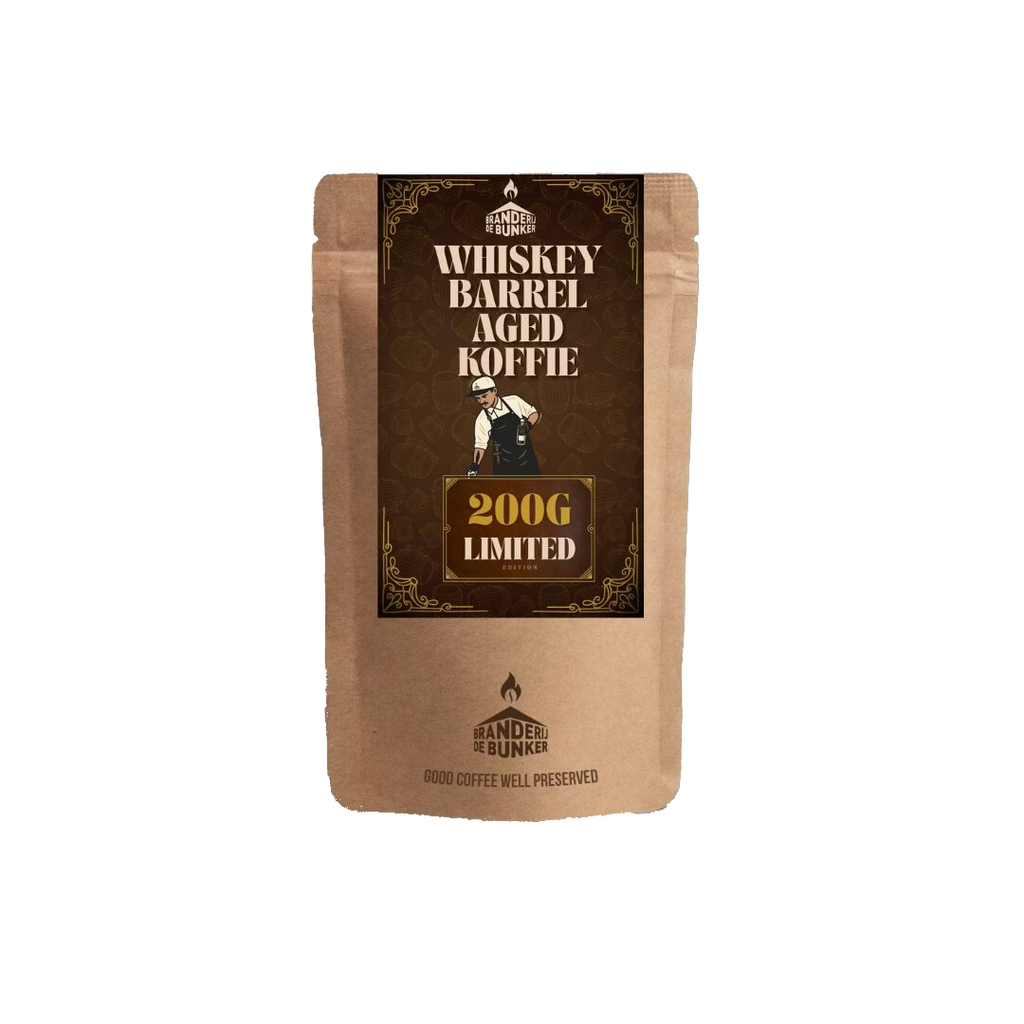 Whiskey Barrel Aged koffie